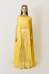 ADHA LEMON/YELLOW CAPE SET