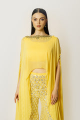 ADHA LEMON/YELLOW CAPE SET