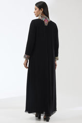 AYAT BLACK LONG KURTA SET