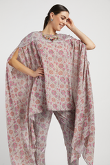 Pink Bloom Lana Kaftan Set