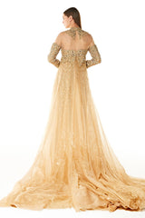 Gold Reception gown