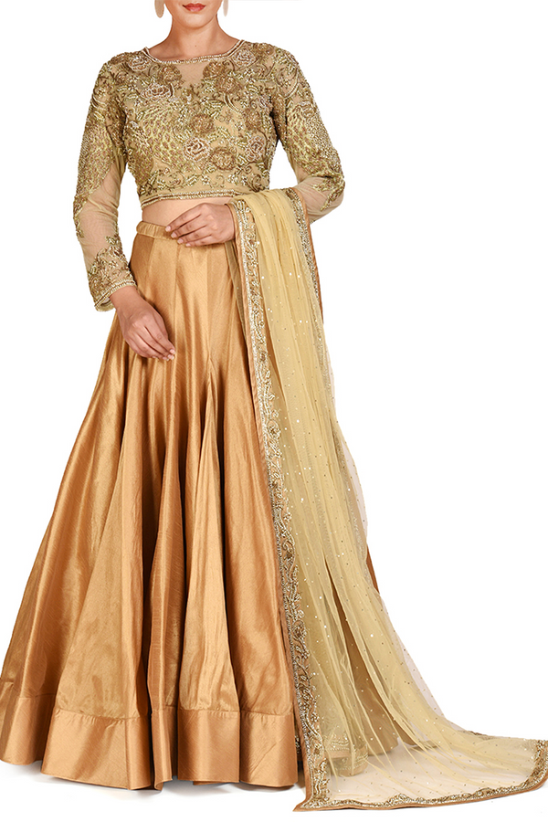 ADHA LEHENGA SET