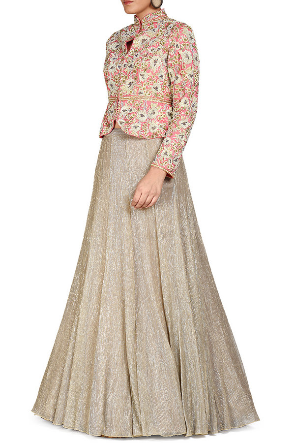 ADHA LEHENGA SET